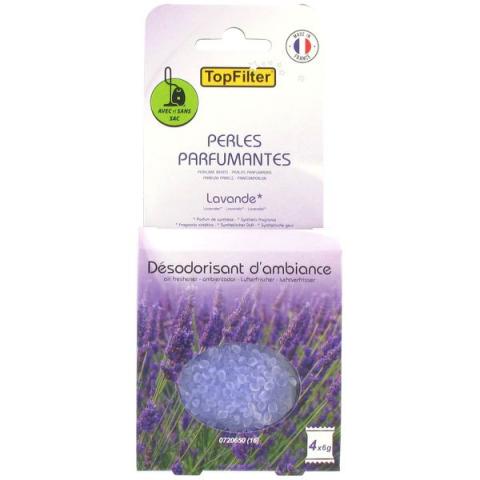 Lot de 4 sachets de perles parfumantes pour aspirateur odeur lavande TopFilter Lot de 4 sachets de perles parfumantes pour aspirateur odeur lavande TopFilter