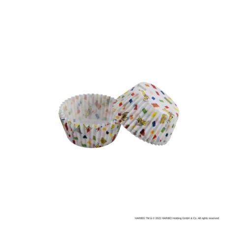 Lot de 50 moules à muffins en papier Haribo Zenker