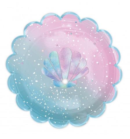 Lot de 8 assiettes - Sirène Scrapcooking Lot de 8 assiettes - Sirène Scrapcooking