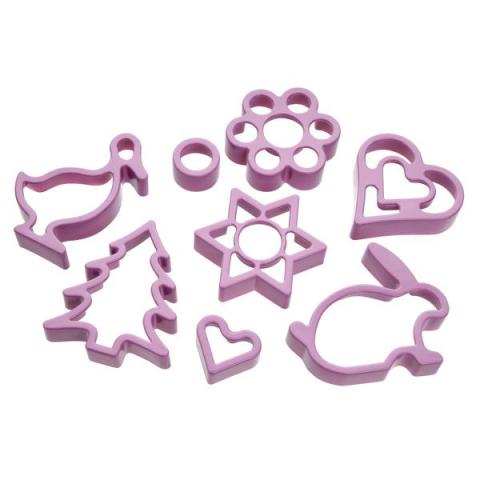 Lot de 8 emporte-pièces pour biscuits Linzer Sweet Sensation Zenker