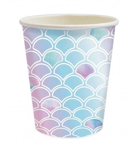 Lot de 8 gobelets - Sirène Scrapcooking Lot de 8 gobelets - Sirène Scrapcooking
