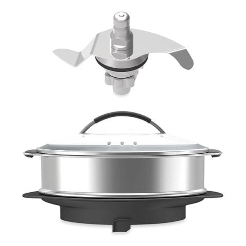 Lot accessoire cuiseur vapeur et pétrin XL pour Cook Expert Magimix