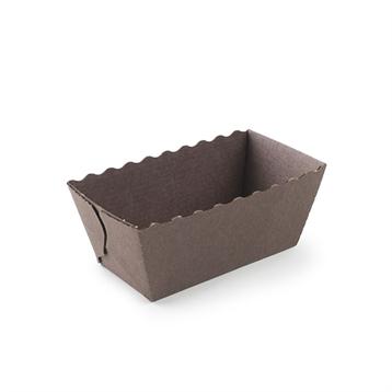 Lot de 12 Mini-moules à cake jetables  10 x 5,5 cm Ibili
