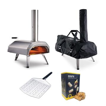 Lot Four à Pizza Karu 12 avec housse et accessoires Ooni