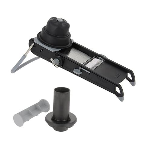 Lot mandoline swing Plus noir et accessoire rondelle Gravity De Buyer Lot mandoline swing Plus noir et accessoire rondelle Gravity De Buyer