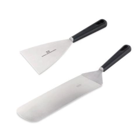 Lot racloir et spatule extra longue pour plancha Sabatier International