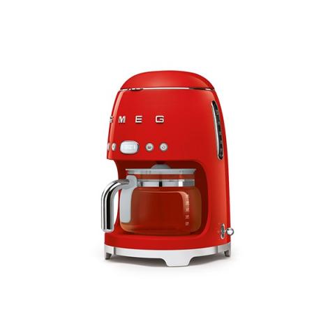 Machine à café filtre rouge 10 tasses 1050 W DCF02RDEU Smeg Machine à café filtre rouge 10 tasses 1050 W DCF02RDEU Smeg