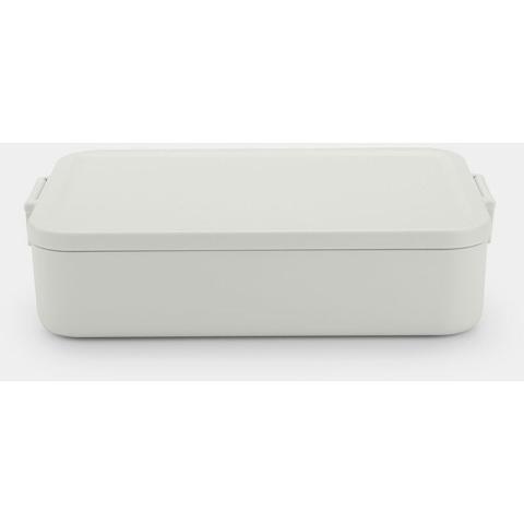 Make&take porte-repas lunch box bento l gris clair