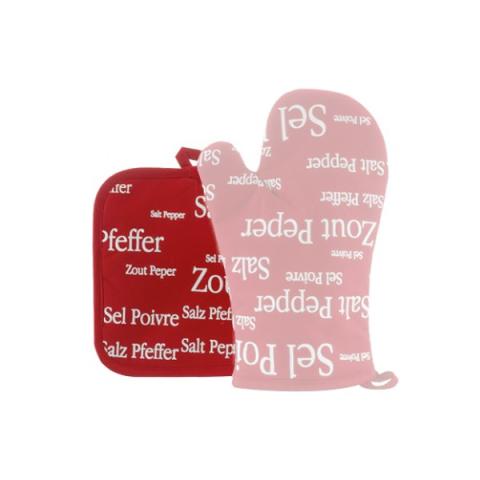 Manique rouge Sel & Poivre 20 cm Winkler Manique rouge Sel & Poivre 20 cm Winkler