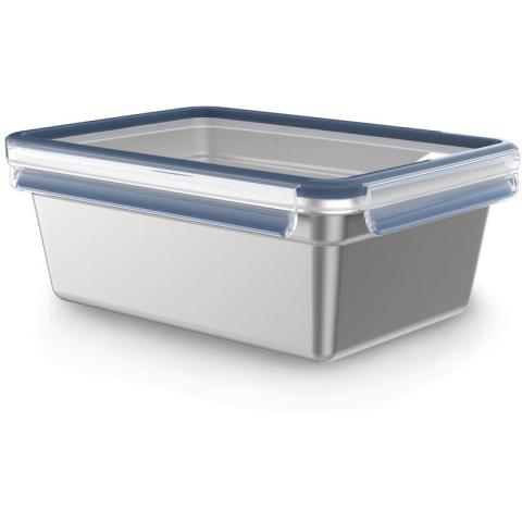 Masterseal N1150710 boîte hermétique alimentaire rectangulaire 3 l acier inoxydable 1 pièce(s) - Tefal