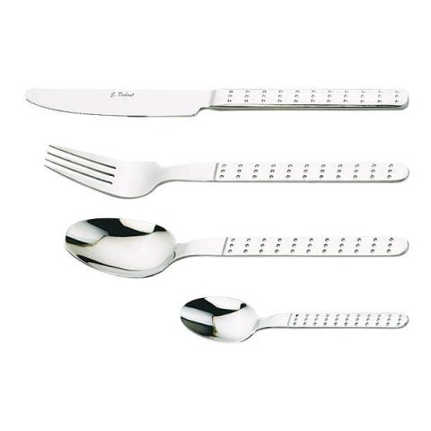 Ménagère 24 pièces en inox Globe Jean Dubost Ménagère 24 pièces en inox Globe Jean Dubost