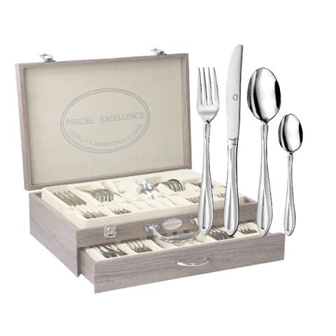 Ménagère 48 pièces Miroir inox Pradel Excellence Ménagère 48 pièces Miroir inox Pradel Excellence