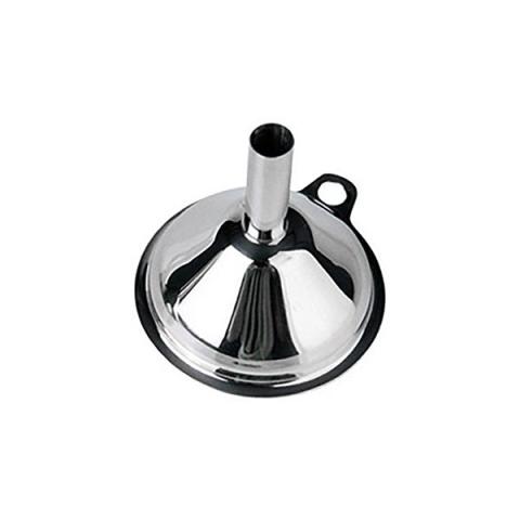 Mini entonnoir en inox poli 5,5 cm