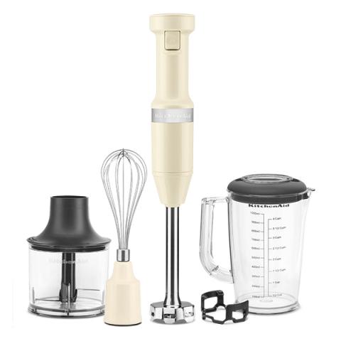 Mixeur plongeant 5 vitesses 180 W crème Kitchenaid 5KHBV83EAC Kitchenaid