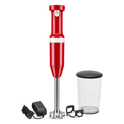 Mixeur plongeant sans fil rouge empire 5KHBBV53EER Kitchenaid Mixeur plongeant sans fil rouge empire 5KHBBV53EER Kitchenaid