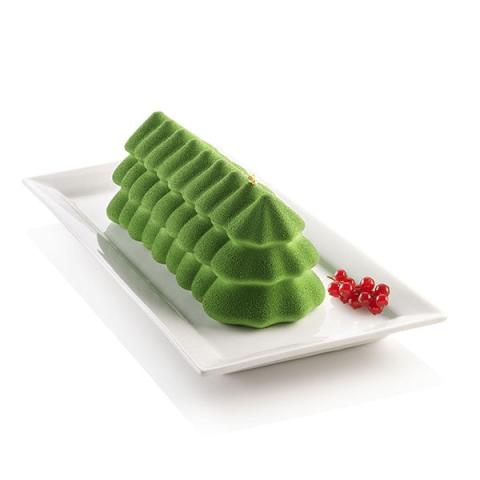 Moule 3D bûche sapin en silicone Silikomart Moule 3D bûche sapin en silicone Silikomart