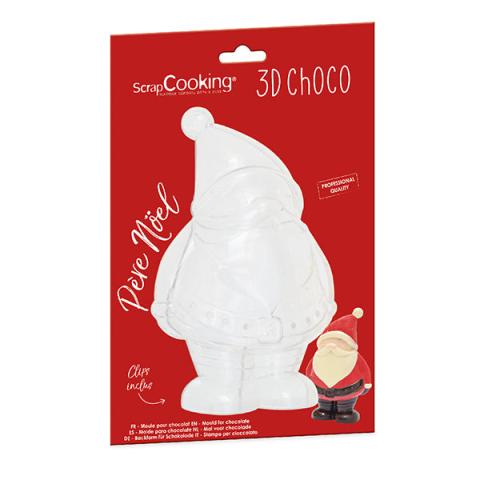 Moule 3D chocolat Père Noël Scrapcooking