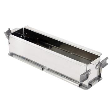 Moule à pâté croûte inox Géo forme 35 cm De Buyer