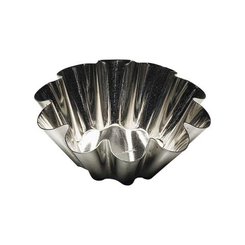 Moule à brioche fer blanc 8 cm Gobel