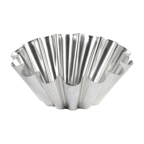 Moule à brioche grosses côtes en fer blanc 20 cm Gobel