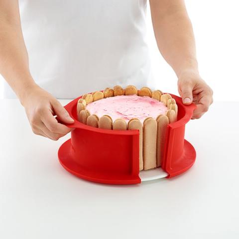 Moule à charlotte démontable en silicone Lekue