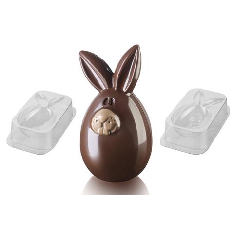 Moule à chocolat Lucky Bunny plastique Silikomart Moule à chocolat Lucky Bunny plastique Silikomart