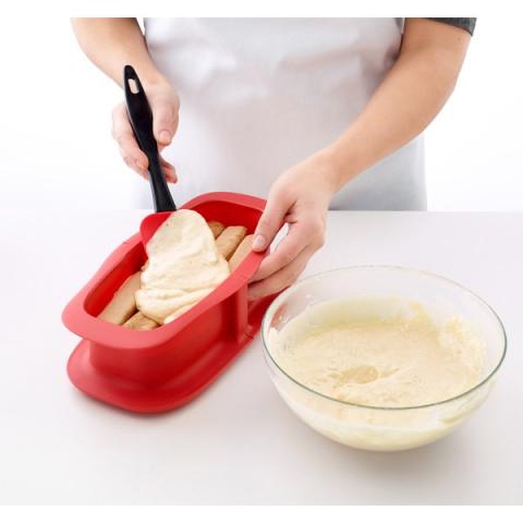 Moule duo céramique et silicone rectangulaire 24 cm Lékué