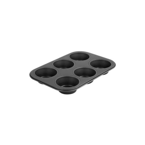 Moule à muffins 6 empreintes Black Metallic Zenker Moule à muffins 6 empreintes Black Metallic Zenker