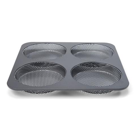 Moule perforé 4 pains burger Patisse