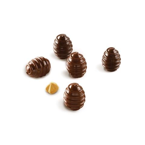 Moule silicone 15 Choco Spiral Silikomart