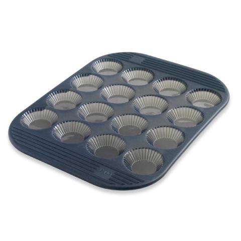 Moule silicone 16 mini-tartelettes cannelées Mastrad