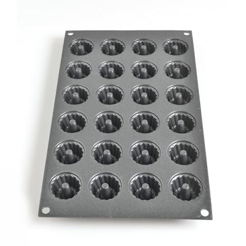 Moule en silicone 24 mini-kouglofs Patisse