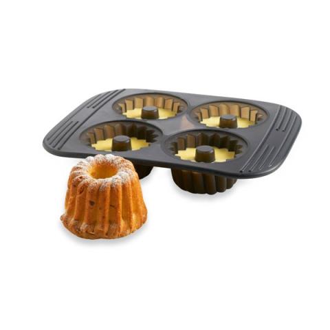 Moule silicone 4 mini-kouglofs Mastrad