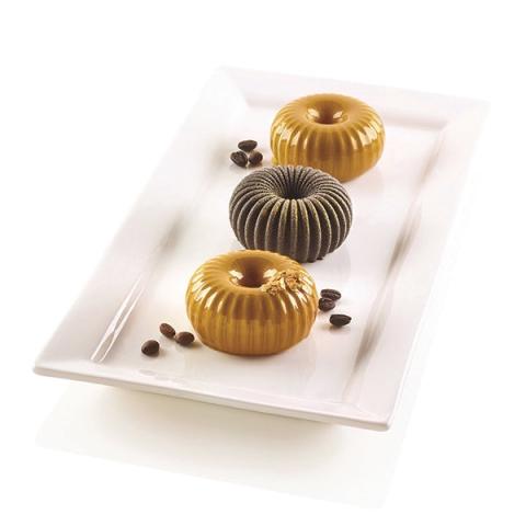 Moule silicone 6 mini gâteaux Mini Raggio Silikomart Moule silicone 6 mini gâteaux Mini Raggio Silikomart