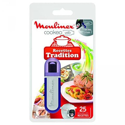 MOULINEX XA600211 Clé USB theme traditions pour Cookeo