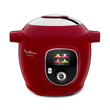Multicuiseur électrique intelligent Cookéo 6 L 1600 W rouge Moulinex Multicuiseur électrique intelligent Cookéo 6 L 1600 W rouge Moulinex