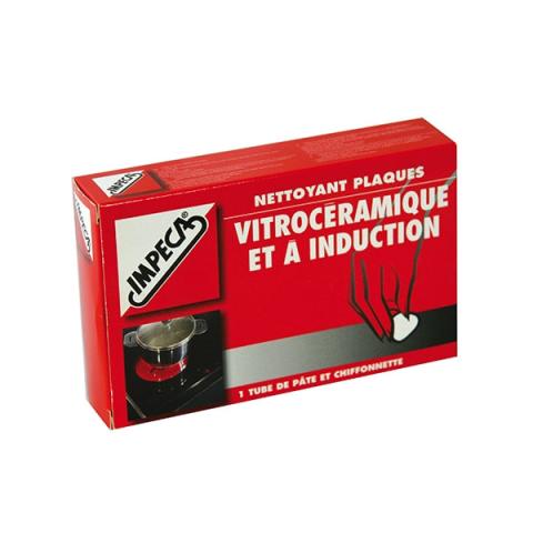 Nettoyant plaques vitrocéramiques et à induction tube 50 ml Impeca Nettoyant plaques vitrocéramiques et à induction tube 50 ml Impeca