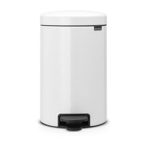 Newicon 12,0L, blanc Poubelle à pédale (11 19 69) - Brabantia