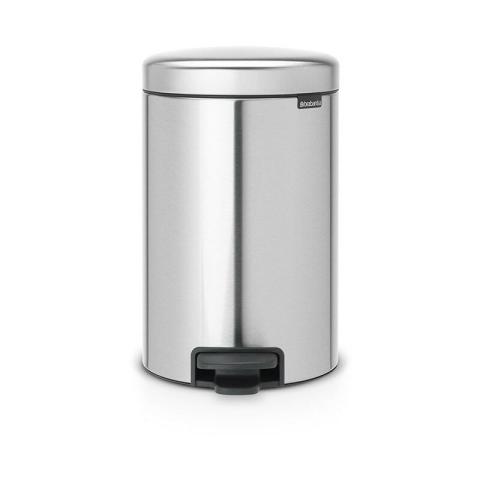 Newicon, 12,0L Poubelle à pédale tôle, mat (11 20 41) - Brabantia
