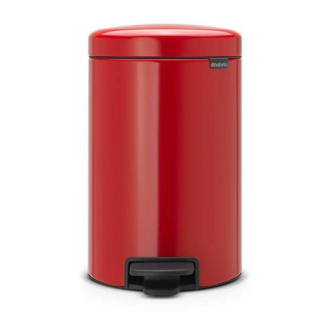 Newicon 12,0L, rouge Poubelle à pédale (11 20 03) - Brabantia