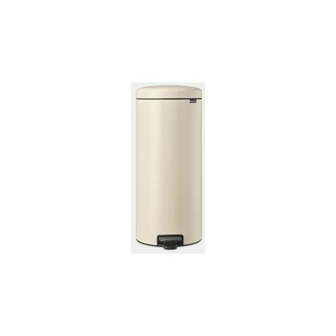 Newicon - Poubelle à pédale (30 l), beige - Brabantia