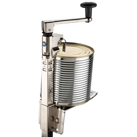 Ouvre-boîtes industriel amovible NSF Nickelé BOJ