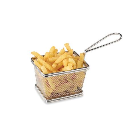 Panier à frites individuel en inox Mathon Panier à frites individuel en inox Mathon
