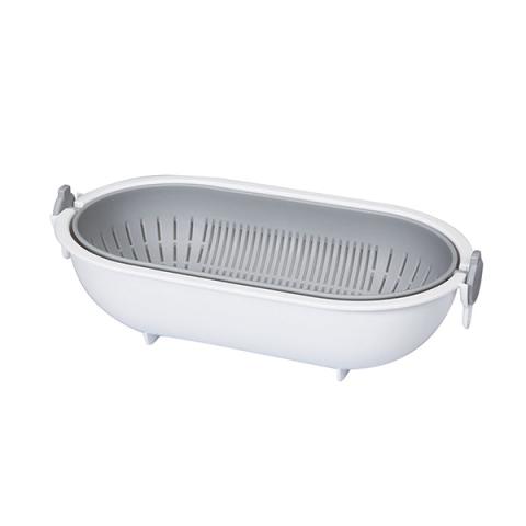 Passoir rotative ovale et bol de trempage 1,7 L Kokubo Passoir rotative ovale et bol de trempage 1,7 L Kokubo