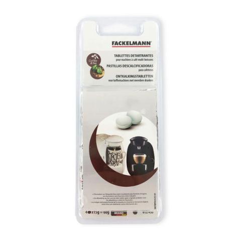Pastilles détartrantes effervescentes et détergentes Tecno Fackelmann Pastilles détartrantes effervescentes et détergentes Tecno Fackelmann