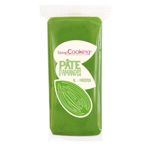 Pâte d'amande - Vert - 200 g Scrapcooking Pâte d'amande - Vert - 200 g Scrapcooking
