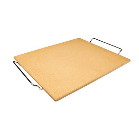 Pierre pour pizza rectangulaire 41 x 36 cm avec support Ibili