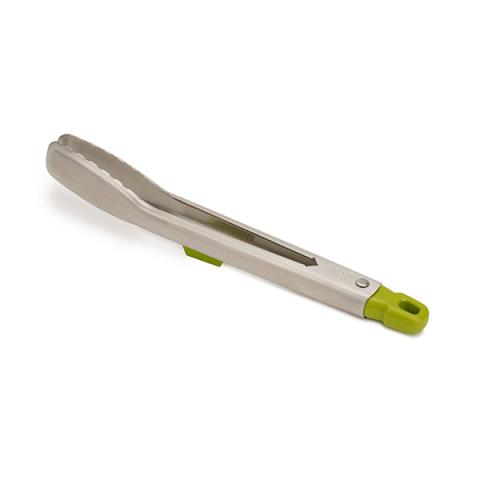 Pince de cuisine inox verrouillable avec supports intégrés Elevate Steel 31,5 cm Joseph Joseph