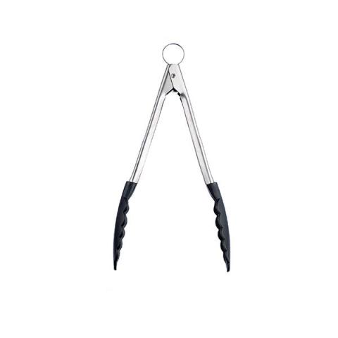 Pince de cuisine verrouillable anti-adhésive nylon 24 cm