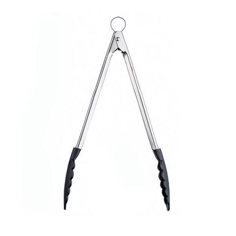 Pince de cuisine verrouillable anti-adhésive nylon 30,5 cm